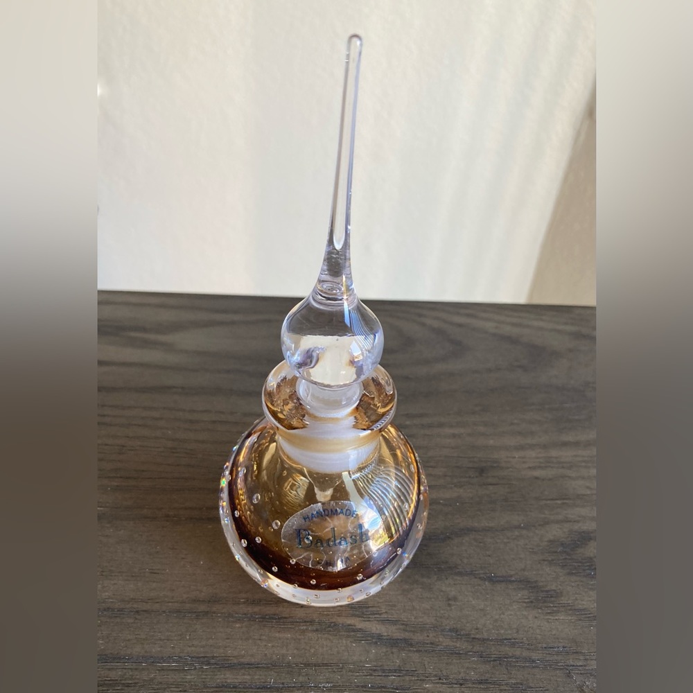 Badash crystal violet perfume bottle